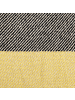 Beliani Kuscheldecke LAPU in Grau/Gelb - (W) 125 x (H) 1 x (L) 150 cm