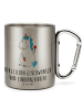 Mr. & Mrs. Panda Teetasse Einhorn Baby mit Spruch in Silber