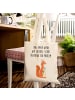 Mr. & Mrs. Panda Tote Bag Eichhörnchen Blume mit Spruch in Creme