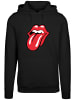 F4NT4STIC Hoodie The Rolling Stones Classic Zunge Rock Musik Band in schwarz