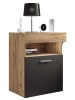 VCM  Holz Nachttisch Nachtschrank Schublade Slepal M in Honig-Eiche / Anthrazit