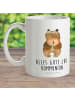 Mr. & Mrs. Panda Tasse Bär Kommunion mit Spruch in Weiß