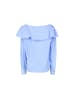 VINAJA Women Blouse in Blue Stripes