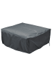 home24 home24 Schutzhülle für 3-Sitzer Sofa - Schwarz - Polyesterstoff - 214 x 68 x 88 cm in Schwarz