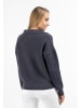 RISA Strick Pullover in Graublau