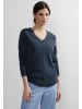 Cecil Cosy Strickpullover in Blau