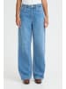 PULZ Jeans Jeans PZAPRIL Relaxed fit in Medium Blue Denim