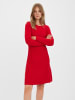 Vero Moda Strickkleid in Goji Berry
