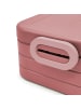 Mr. & Mrs. Panda MEPAL Bentobox Orca Zylinder Motiv mit Spruch in Rot Pastell
