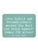 Mr. & Mrs. Panda Magnet Spruch Erzieher-Dank mit Spruch in Meeresbrise