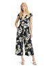 Betty Barclay Jumpsuit mit Eingrifftaschen in Dark Blue/Green
