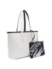 Lacoste Anna - Wende-Shopper 17" 35 cm in marine 166 farine