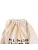 Mr. & Mrs. Panda gym tasche Mit meinem Einhorn an... mit Spruch in Creme