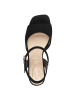 Tamaris WIDE FIT Sandalette in BLACK SUEDE