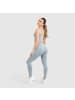 SMILODOX Leggings Amaze Pro in Grau Melange