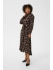 Kaffe Kleid KAoline Relaxed fit in Chocolate Brown W. Chalk Dot