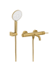 Beliani Wannenarmaturen MELIQUINA in Gold - (W) 31 x (H) 164 x (L) 12 cm