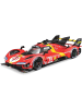 Bburago 1/18 Ferrari Racing 499P LMH 2023#51 Rot Neuheit 2024 14+ Maßstab 1:18