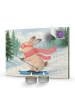 Mr. & Mrs. Panda duft adventskalender Hase Skifahren Design ohne... in Weiß