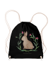 Mr. & Mrs. Panda Tasche Hase Sitzen ohne Spruch in Schwarz