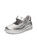VITAFORM Hirschleder Ballerinas in silber