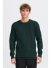 CASUAL FRIDAY Strickpullover CFKARL crew neck structured knit in Grün