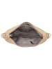 PRATTEN S036-G genarptes PU Umhängetasche Handtasche in dark beige