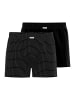 Seidensticker Boxershorts Web in Schwarz