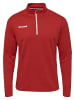 Hummel Halbreißverschluss Sweatshirt Hmlauthentic Herren in TRUE RED