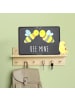 Mr. & Mrs. Panda Blechschild Biene Liebe mit Spruch in Kreidetafel
