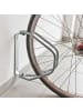 relaxdays 4 x Fahrradständer in Silber
