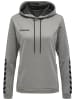 Hummel Hummel Poly Kapuzenpullover Hmlauthentic Multisport Damen in GREY MELANGE