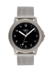 NEO Watch NEO Watch Armbanduhr aus Edelstahl in Silber/Schwarz