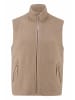 Hessnatur Hessnatur Wollfleece Weste Regular aus reiner Bio-Merinowolle in sand