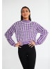 faina Damen Strickpullover in Dunkellila
