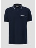 s.Oliver Polo-Shirt kurzarm in Blau