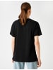 KOTON T-shirt in Schwarz