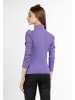 myMo ROCKS Damen Rippstrick Pullover in Lila
