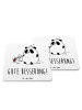 Mr. & Mrs. Panda Bierfilz Panda Gute Besserung mit Spruch in Weiß