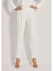 MADELEINE Bundfaltenhose zum Schlüpfen in wollweiß