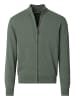 Redmond Strickjacke Basic in Dunkelgrün