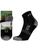 normani 6 Frottee Trekking Viskose Kurzschaftsocken in Schwarz