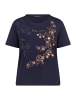 Betty Barclay Casual-Shirt mit Aufdruck in Patch Dark Blue/Brown