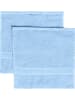 REDBEST Frottier Seiftuch 2er-Pack Chicago in hellblau