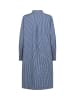 soyaconcept Hemdblusenkleid in C Medium Blue Stripe