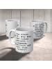 Mr. & Mrs. Panda Kaffeetasse Spruch Krebs Genießer mit Spruch in Weiß