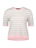 Betty Barclay Basic-Pullover kurzarm in Patch Beige/Rosé