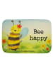 Mr. & Mrs. Panda Badeteppich Biene Happy Design mit Spruch in Weiß