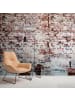 A.S. Création Tapete Aged Brick Wall in Rot