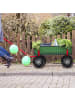 relaxdays Schubkarrenrad 2er Set in Schwarz